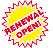 リニューアルオープン！